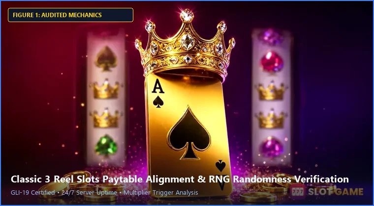 classic 3 reel slots game rules, paylines, and payout specifications