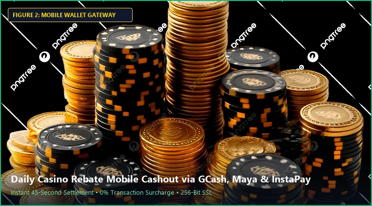 daily casino rebate mobile interface and fast GCash payout process