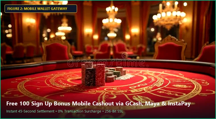free 100 sign up bonus mobile interface and fast GCash payout process
