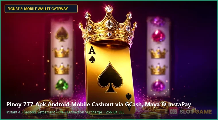 pinoy 777 apk android mobile interface and fast GCash payout process