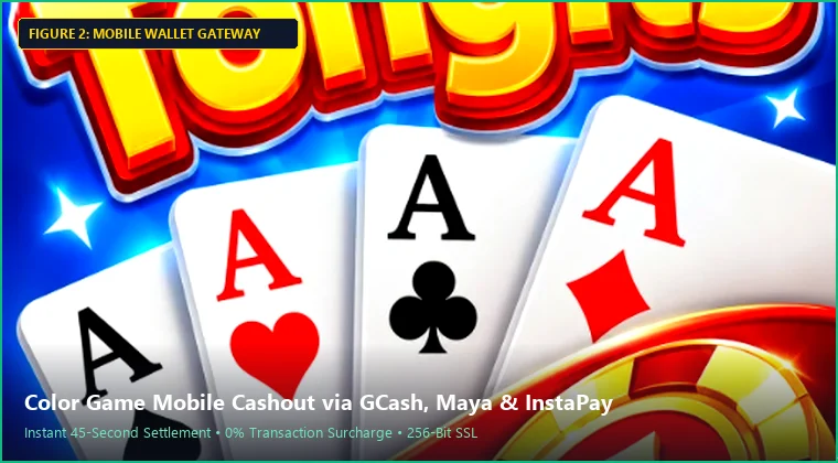 color game mobile interface and fast GCash payout process