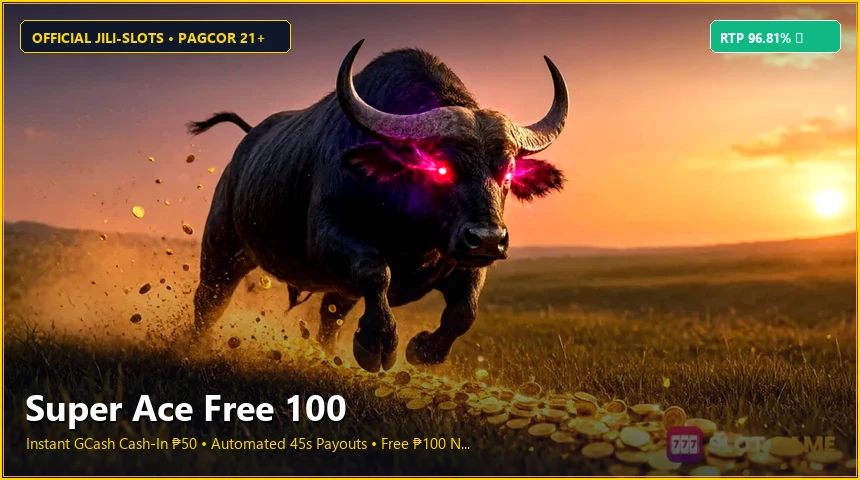 super ace free 100 on Pinoy 777 Slots