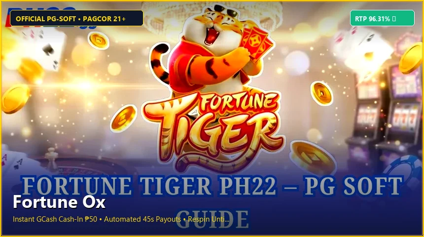 fortune ox on Pinoy 777 Slots